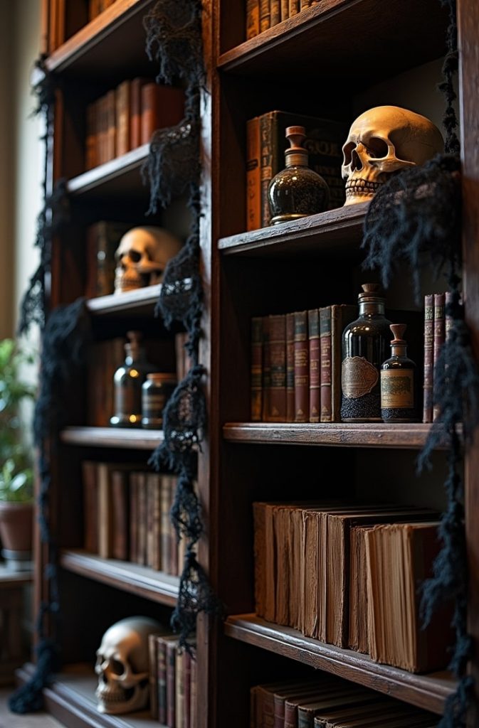 Skeleton Coffee Table Decor