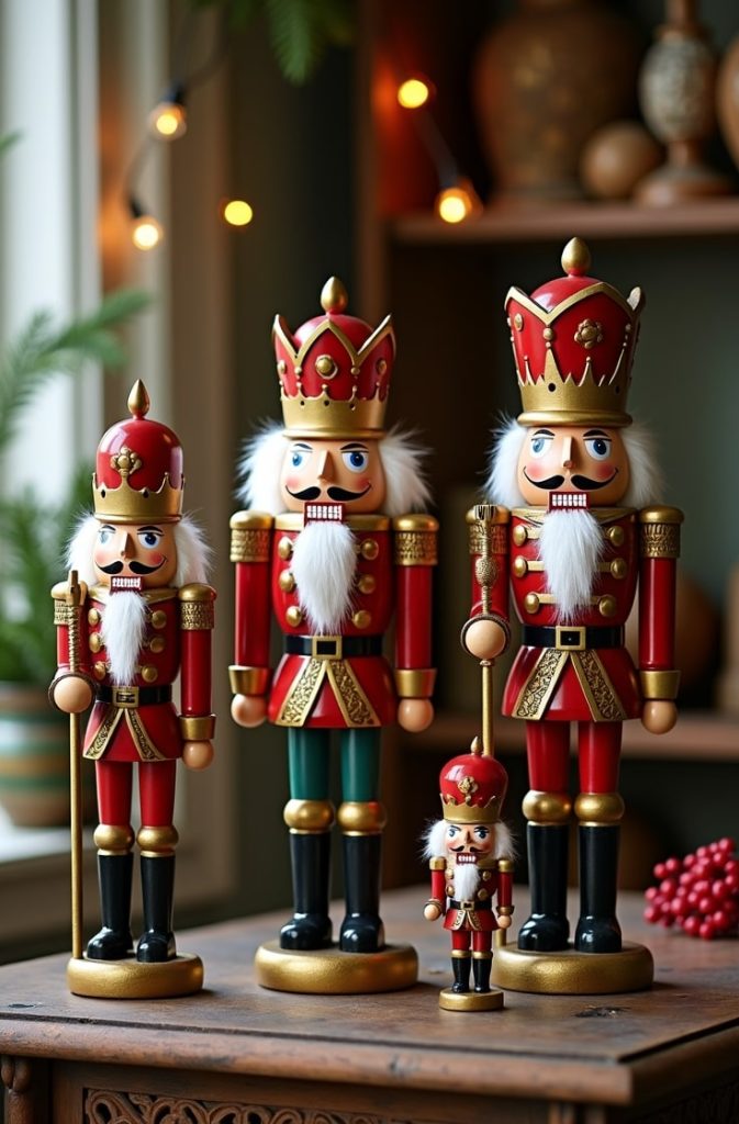 Vintage-Inspired Nutcrackers