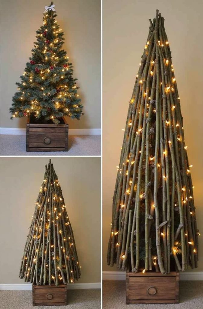 Wooden Branch Tree