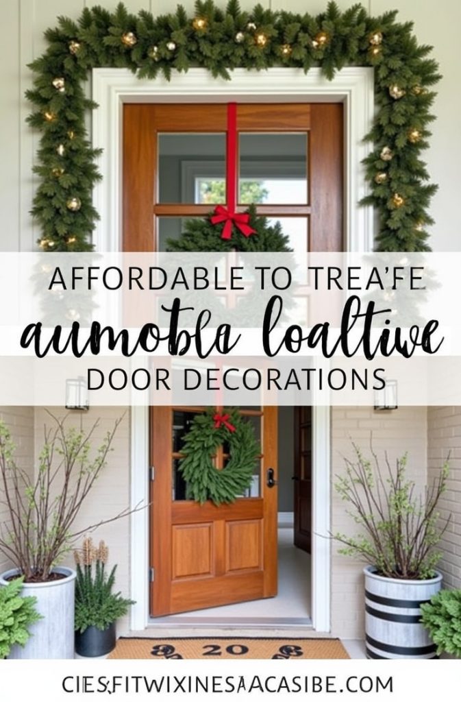 Affordable and Creative Door Decorations
