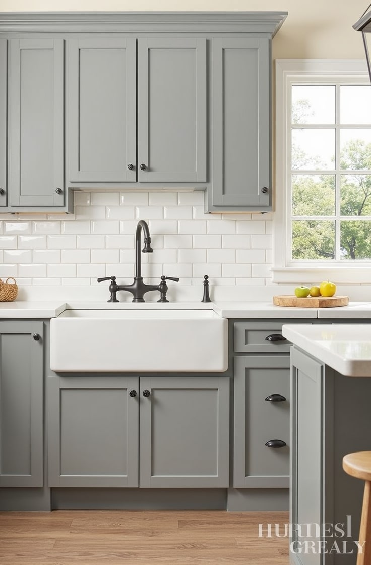 13 Agreeable Gray Kitchen Cabinet Ideas for a Timeless Look