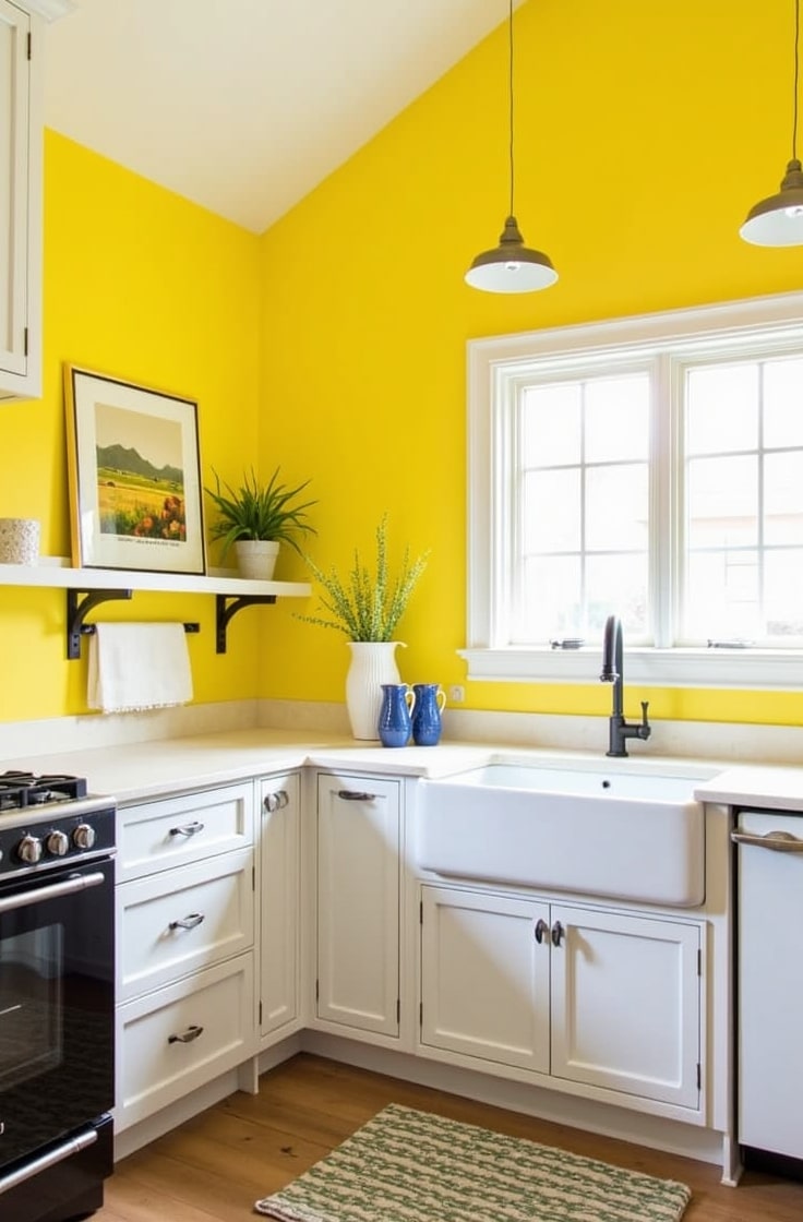 Bold Yellow for Energy and Cheer-min