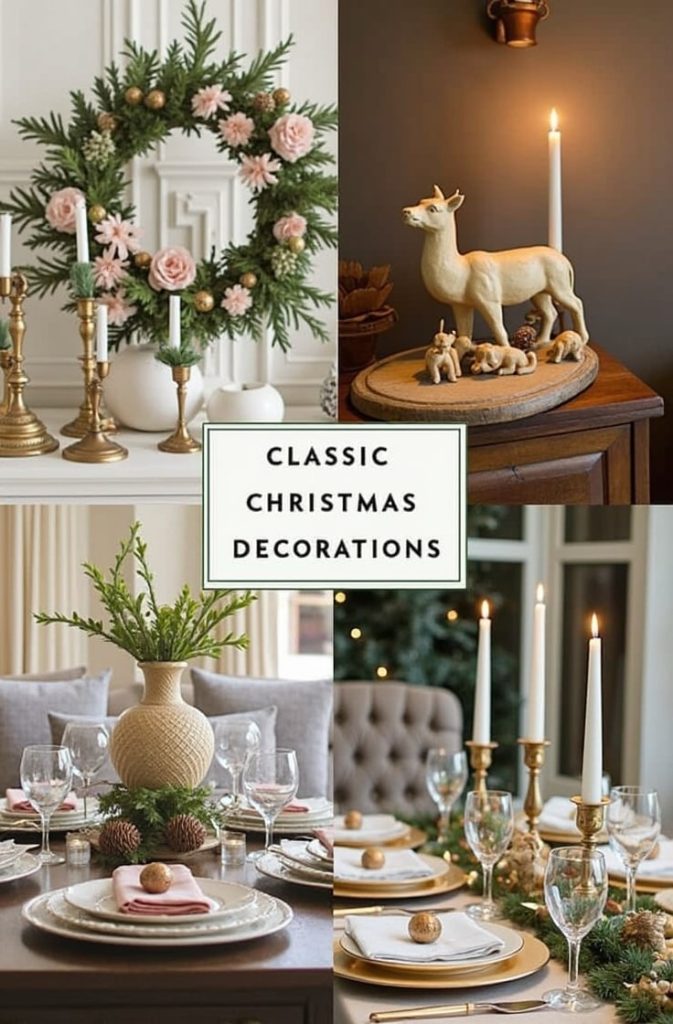 Classic Christmas Decorations: Timeless Finishing Touches