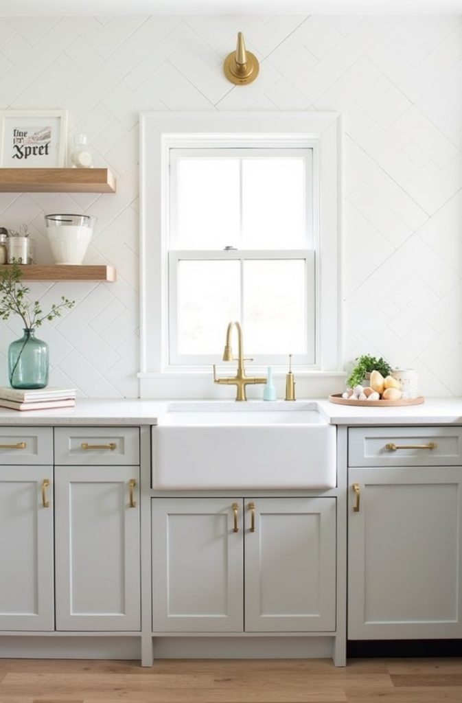 Classic White and Grey