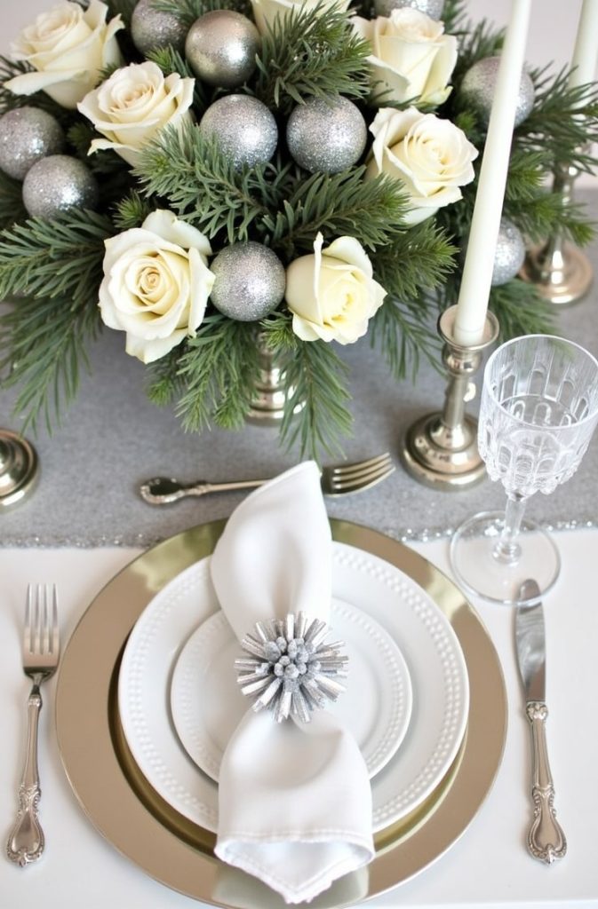 DIY Christmas Table Decorations on a Budget