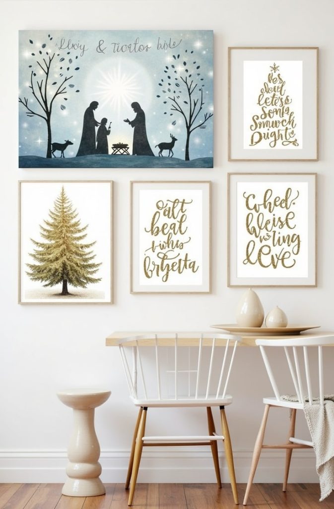 DIY Christmas Wall Decor: Personalized Holiday Charm