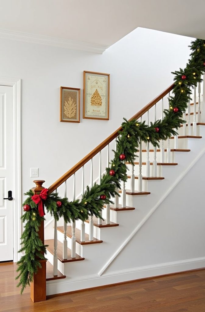 Decorate with Garland and Greenery 🌿