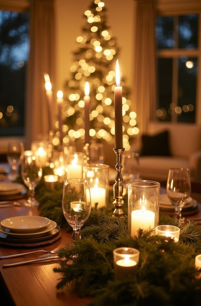Elegant Christmas Party Decorations in Red and Gold 🎄