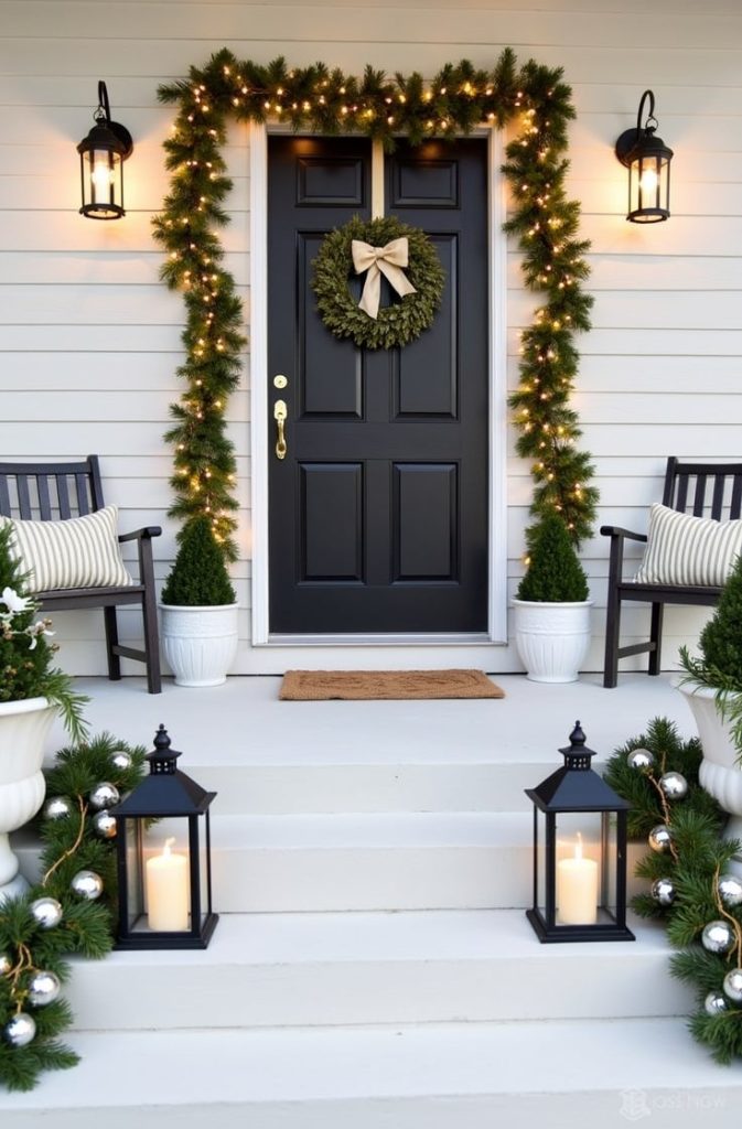 Front Porch Christmas Styling