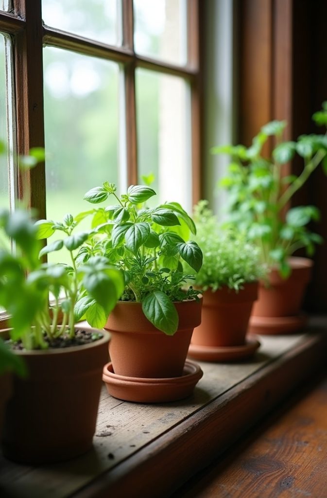 Herb Garden in the Window