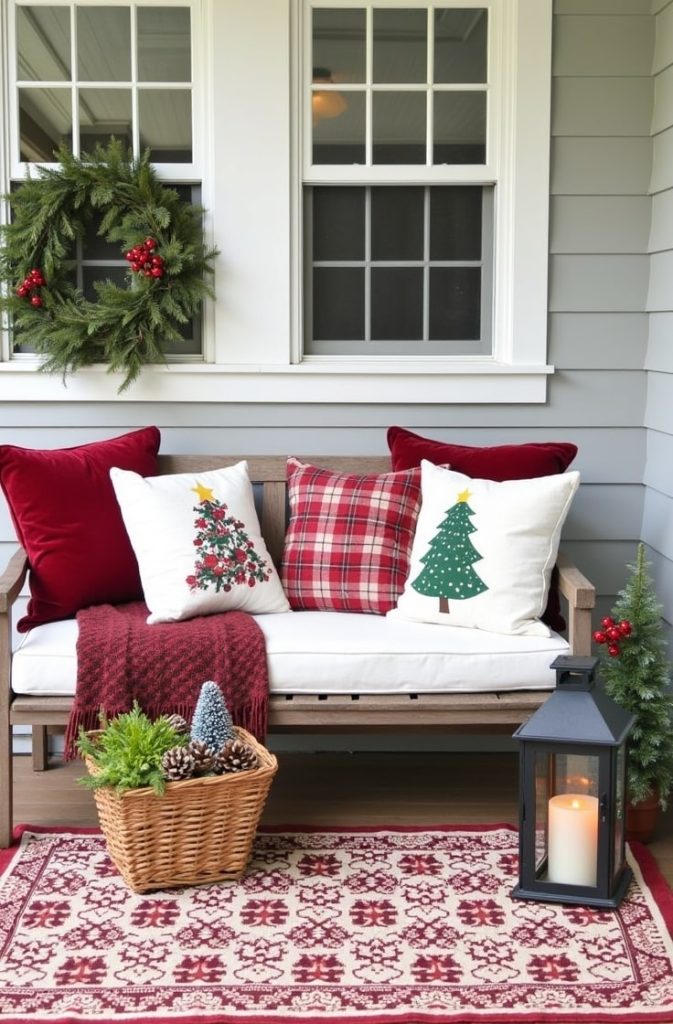 Layered Textures with Rugs, Throws, and Pillows