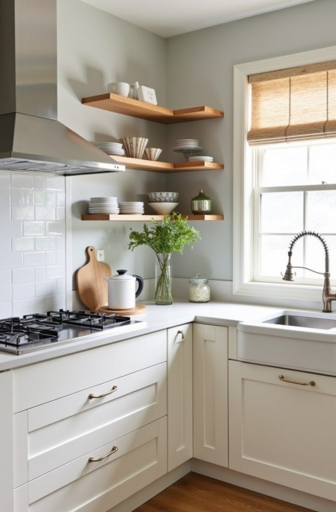 Light and Airy Neutral Kitchen Walls