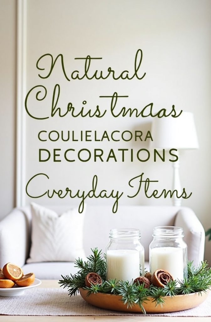 Modern Neutral Christmas Decor with Metallics ✨