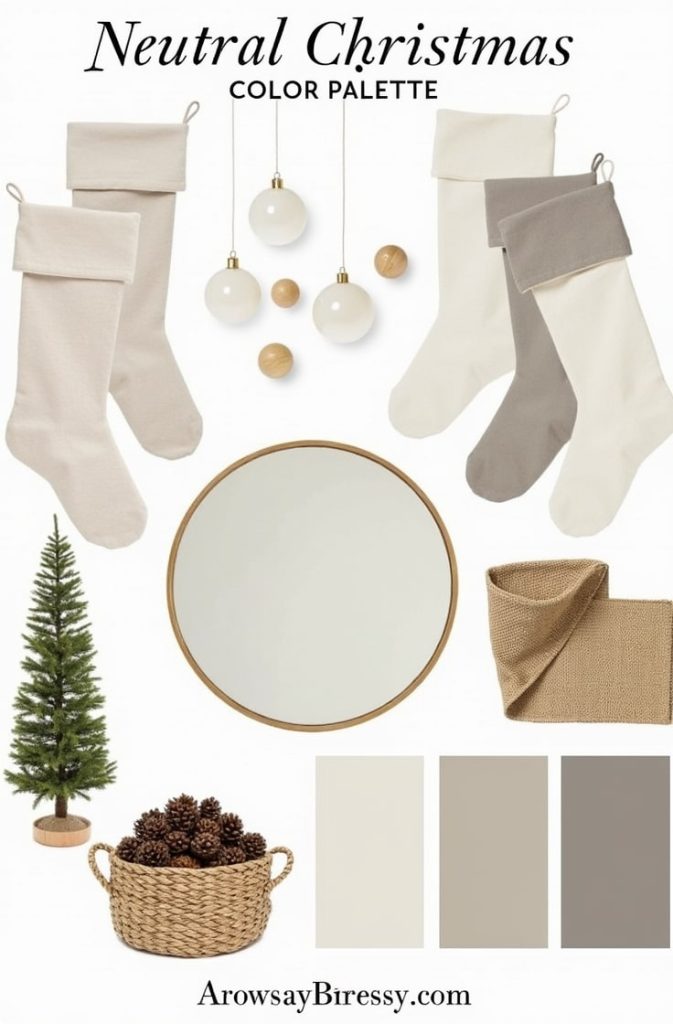 Neutral Christmas Color Palette