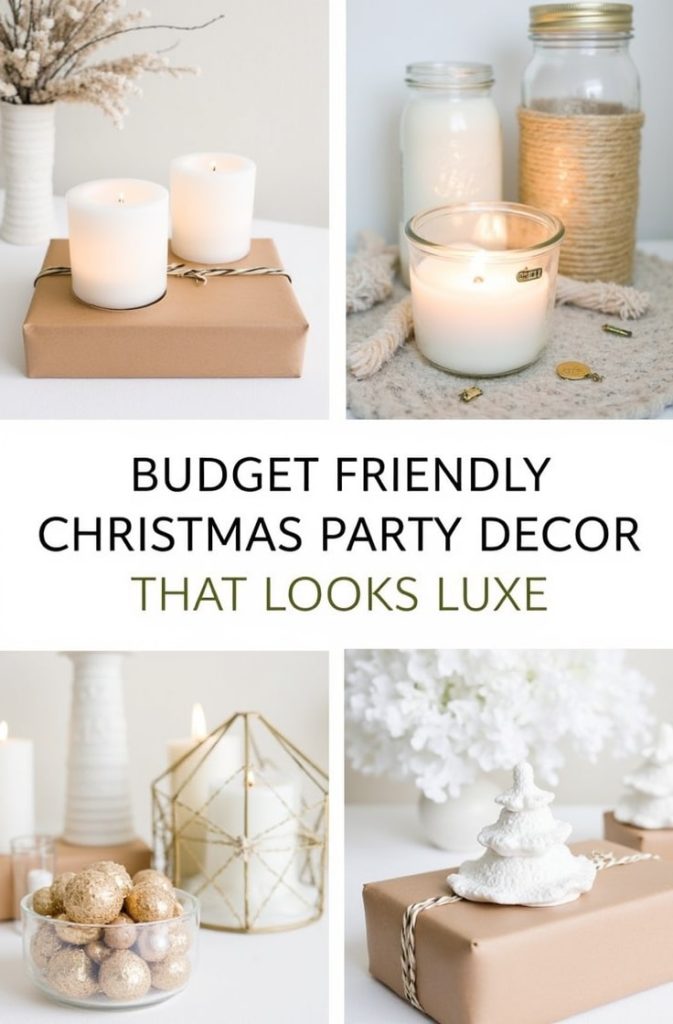 Outdoor Christmas Party Decor Ideas 🌌