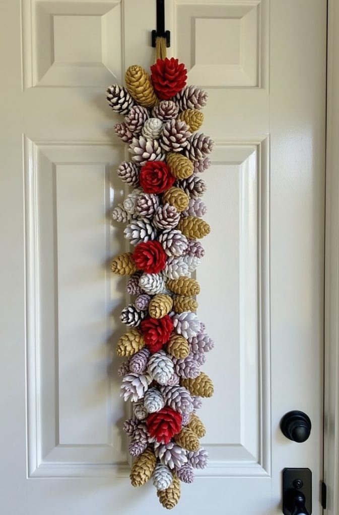 Pinecone Door Hanger