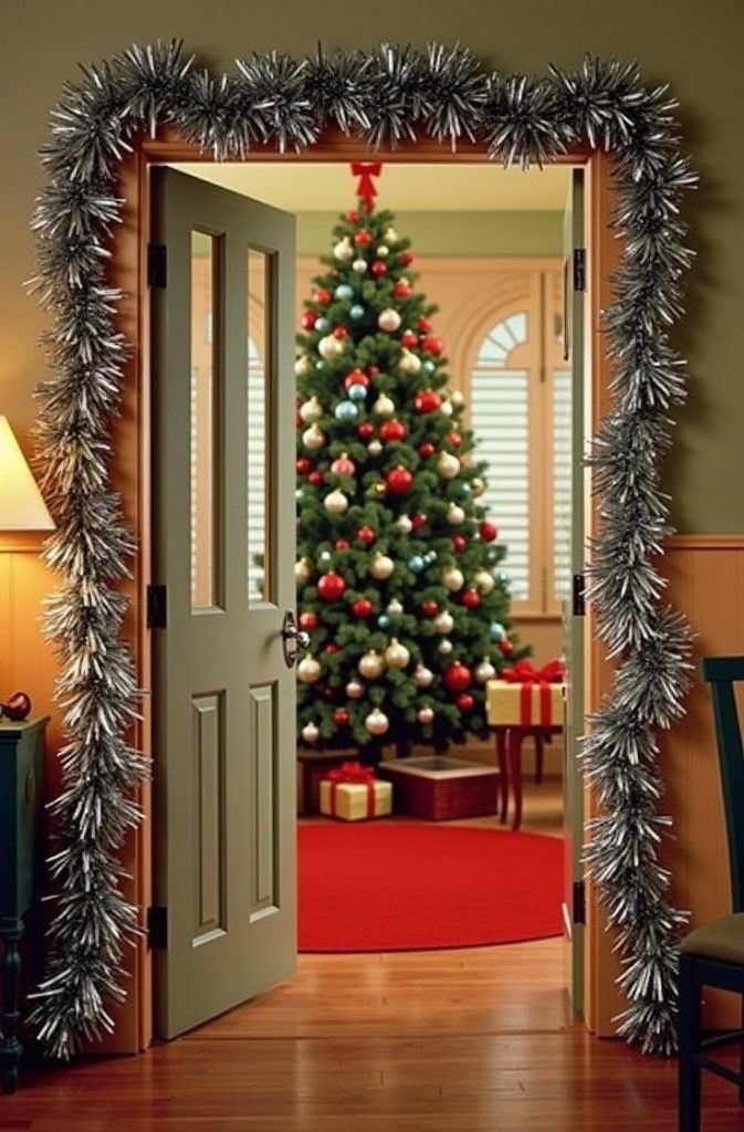 Retro Tinsel and Garland: Sparkling Nostalgia from the 1950s