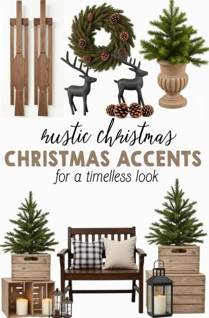 Rustic Wooden Accents for a Timeless Look