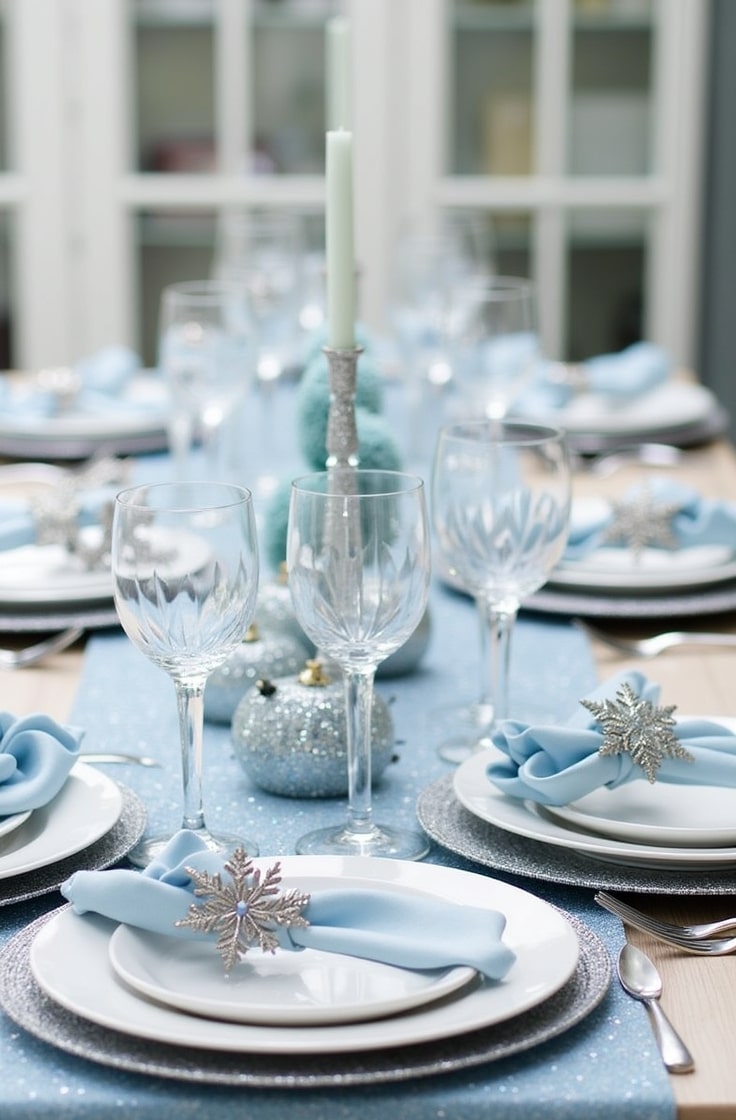Scandinavian Christmas Table Setting-min