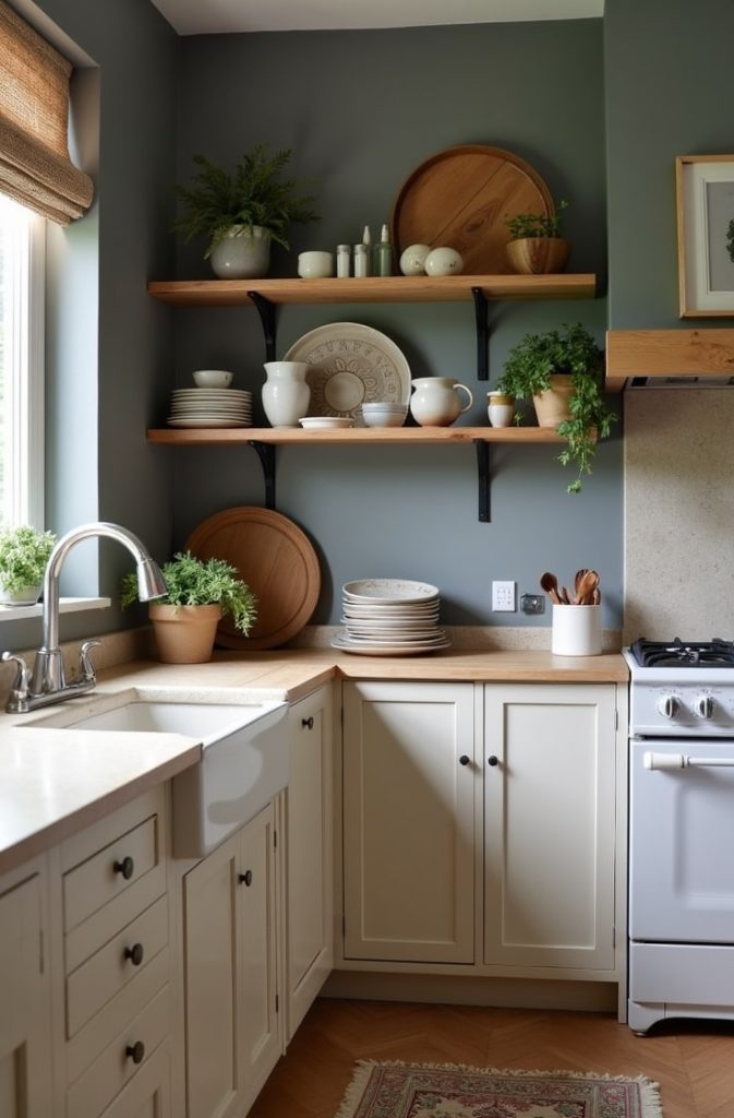 Slate Gray with Warm Beige Undertones