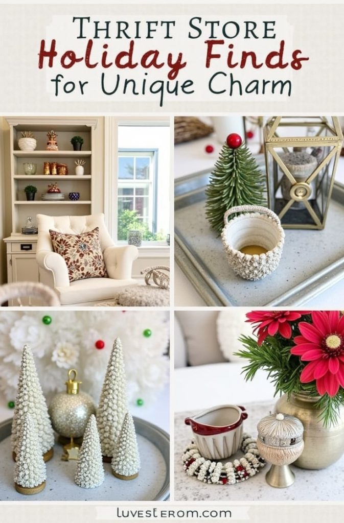  Thrift Store Holiday Finds for Unique Charm