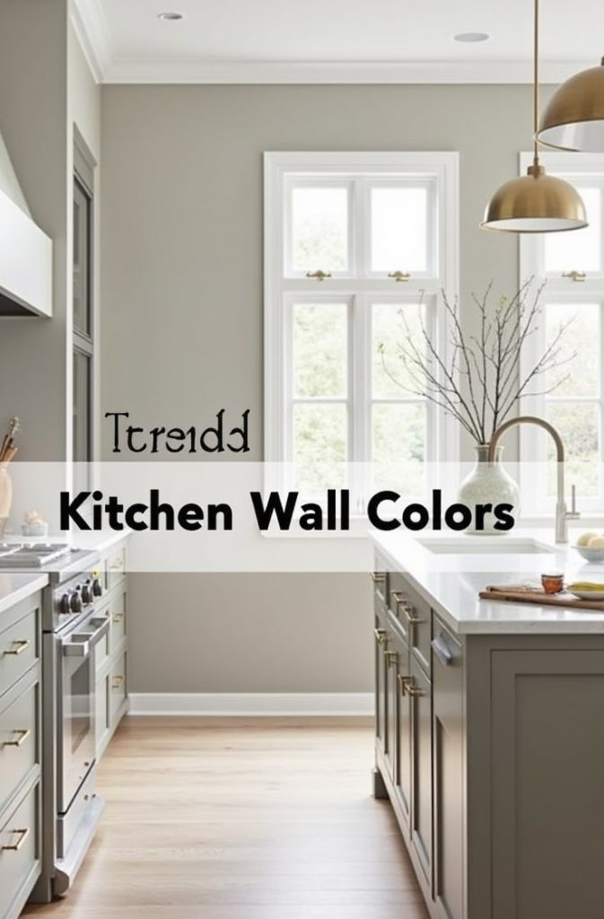 Trendy Kitchen Wall Colors for 2025