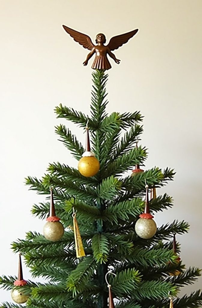 Vintage Christmas Tree Toppers: A Touch of Old-World Glamour