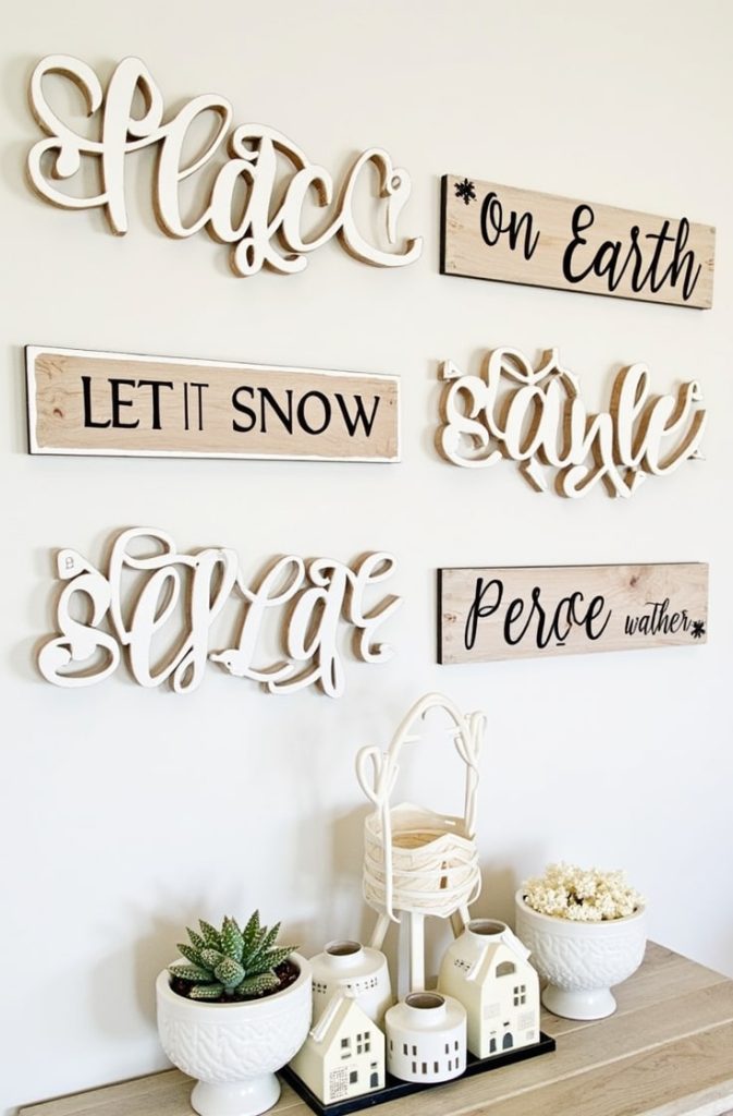 Vintage Christmas Wall Decorations: Nostalgic and Elegant