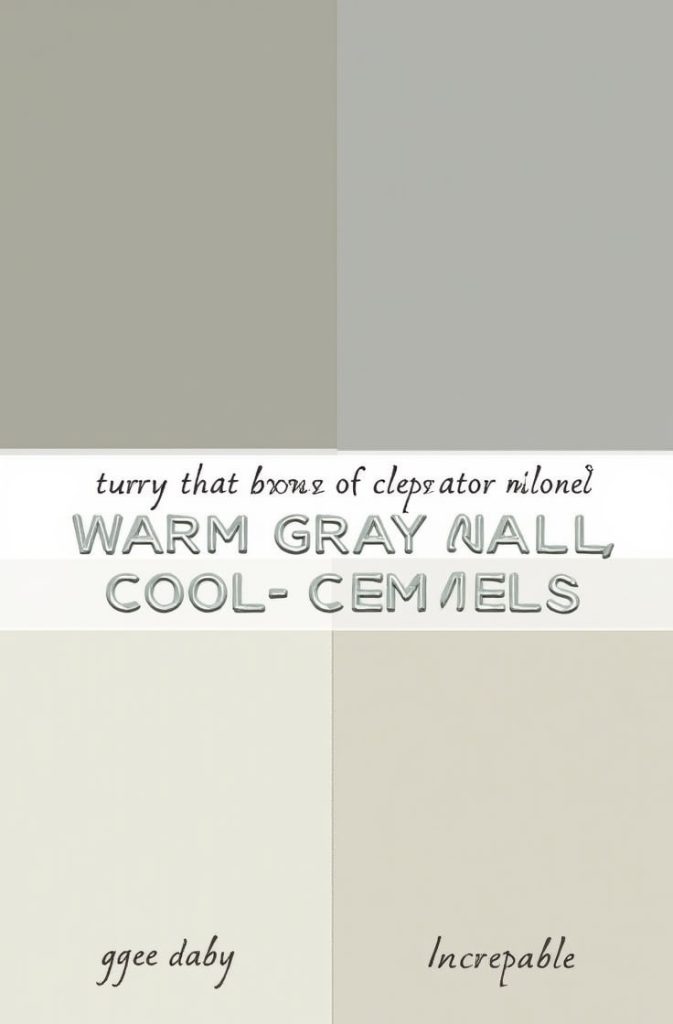 Warm Gray vs. Cool Gray Walls