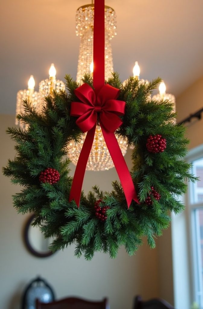 Wreath Chandelier Crown