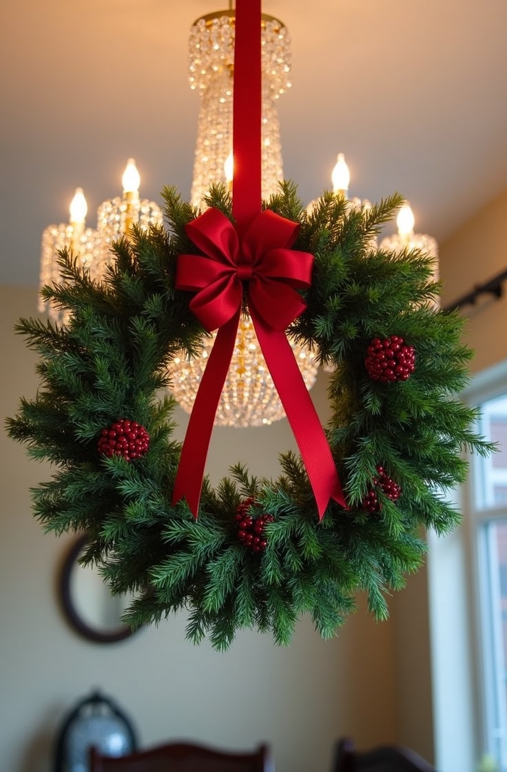 Wreath Chandelier Crown-min