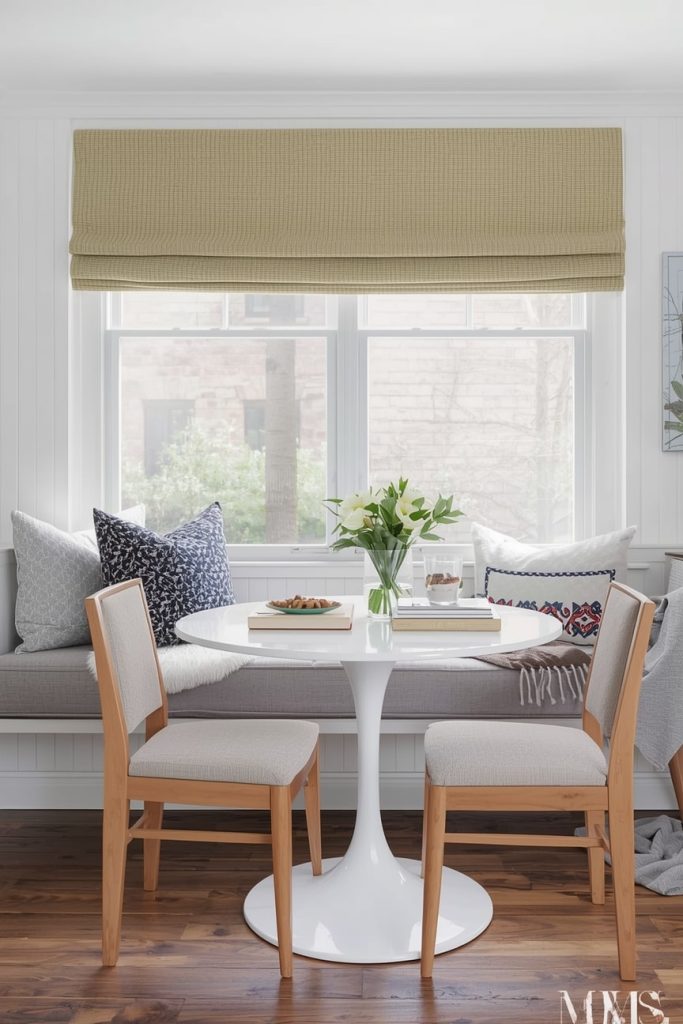 A Floating Shelf Table for Minimalist Layouts