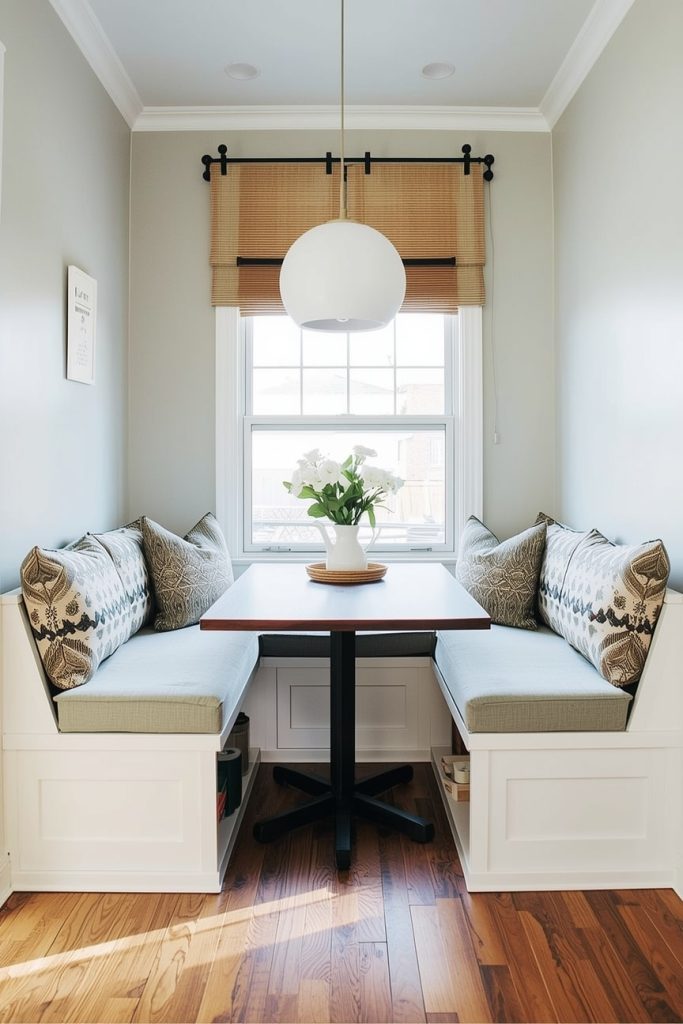 A Renter-Friendly Kitchen Nook Idea You Can Build in Minutes