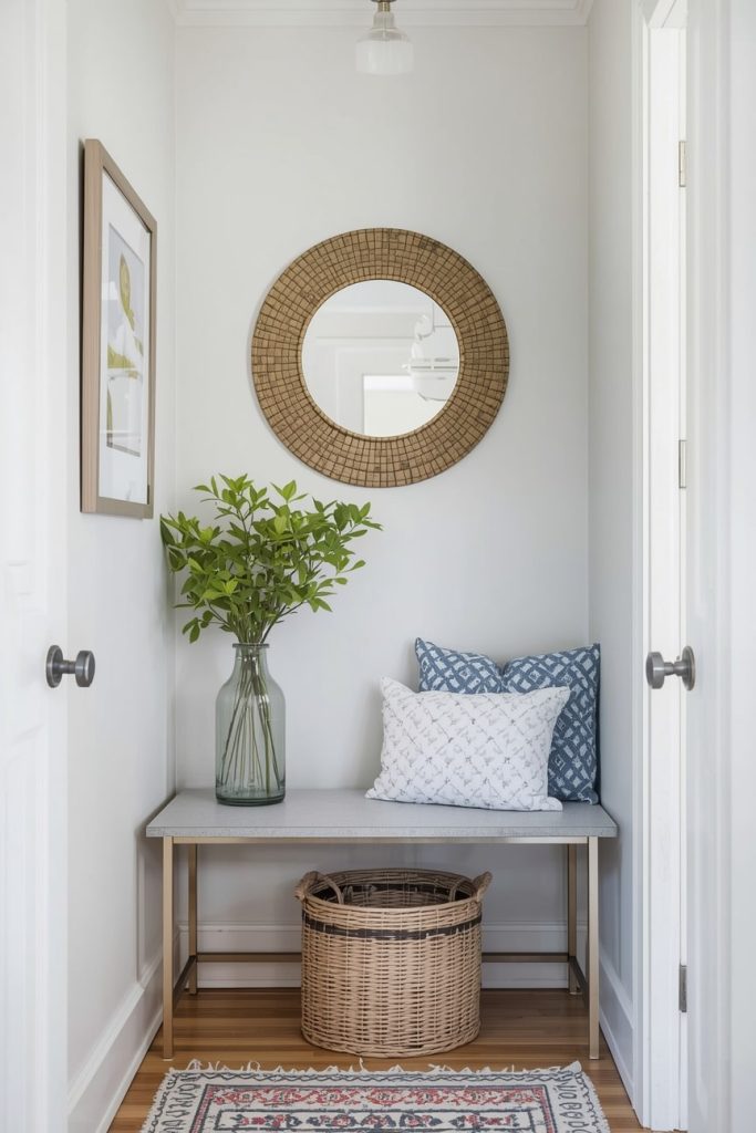 Add a Space-Smart Entry Bench With Storage