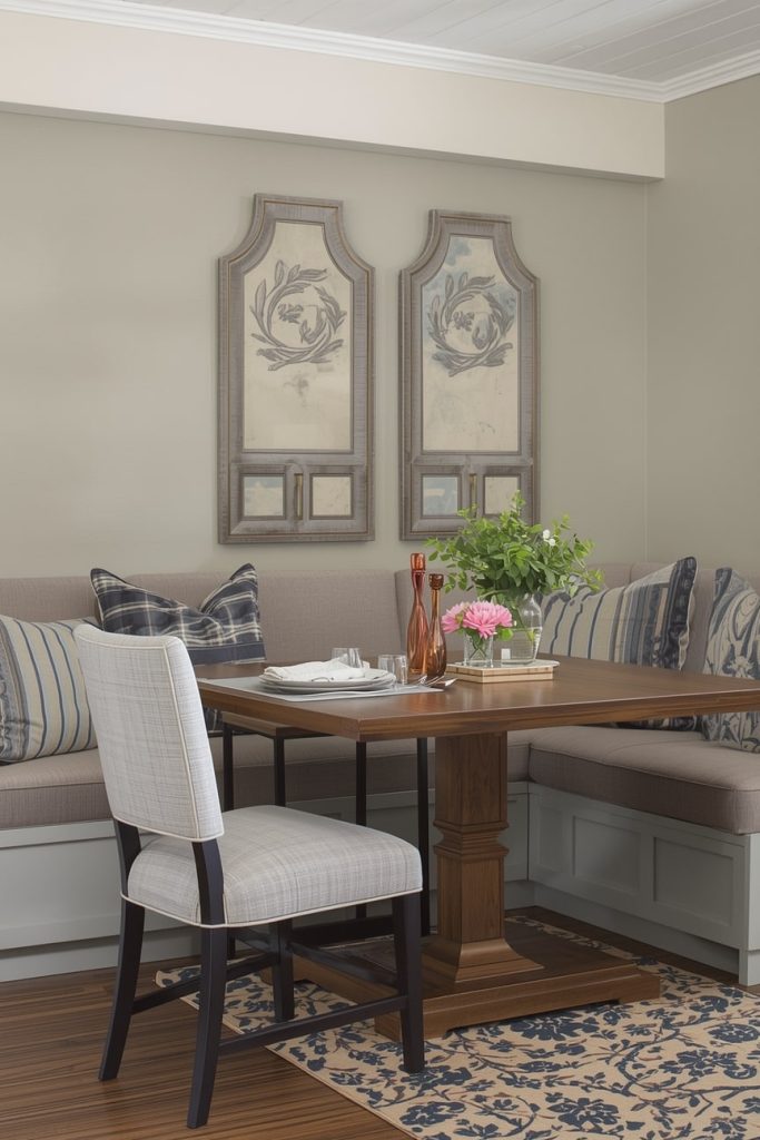 Banquette Seating With Hidden Storage