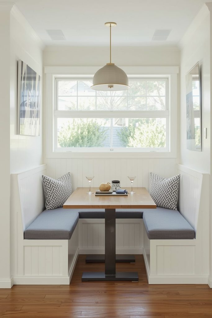 Banquette Seating for Small Kitchens
