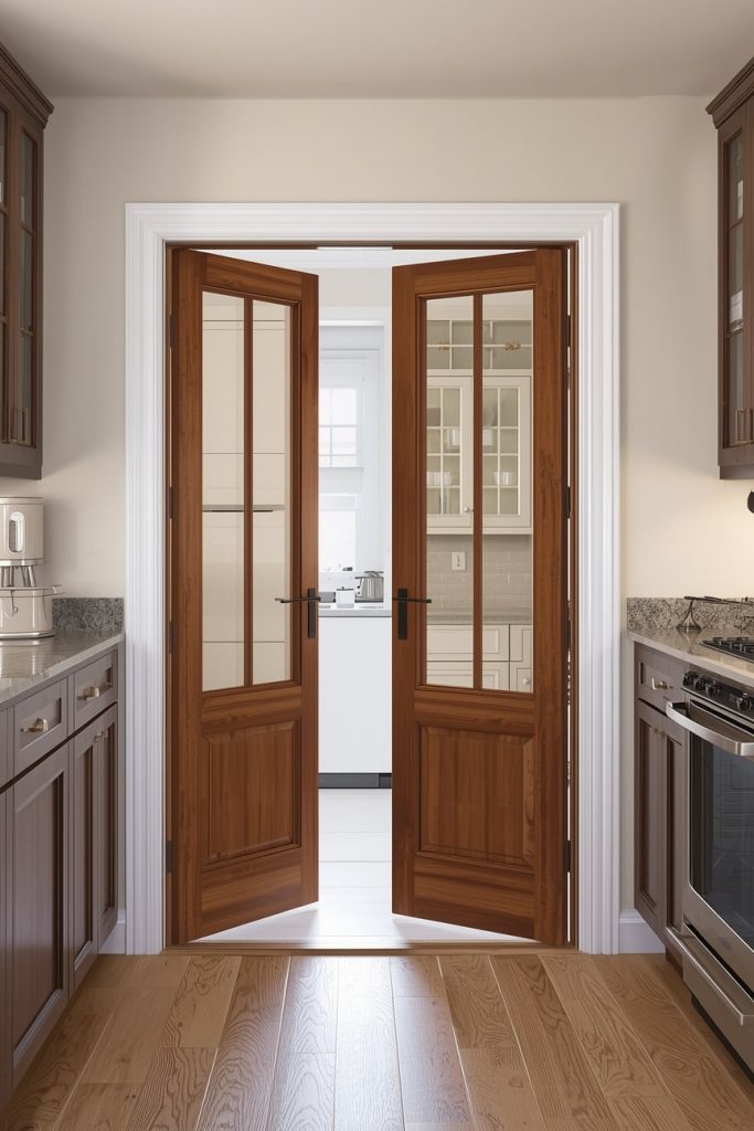 Bi-Fold Kitchen Doors for Flexible Use