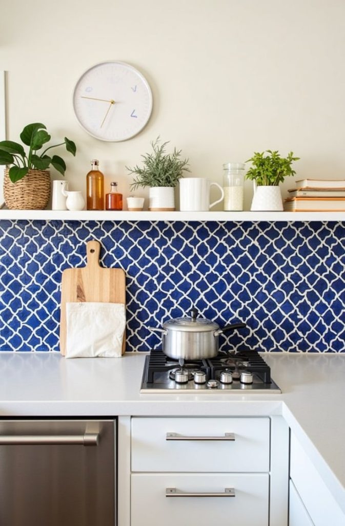 Boho Tile Backsplash Magic