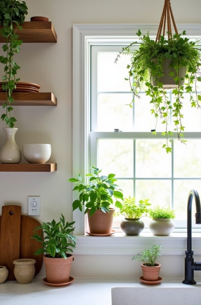 Bring Nature Indoors with Greenery and Organic Accents