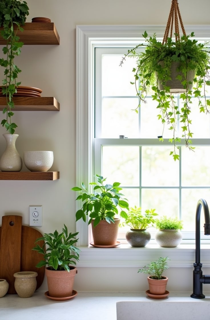 Bring Nature Indoors with Greenery and Organic Accents-min