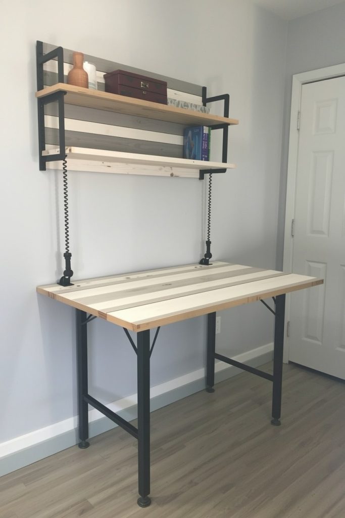 Build a Convertible Shelf Table (Murphy-Style!)