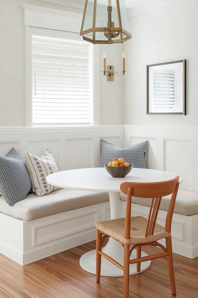 Built-In Banquette for a Timeless, Custom Look