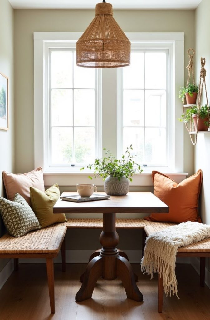 Create a Cozy Boho Breakfast Nook