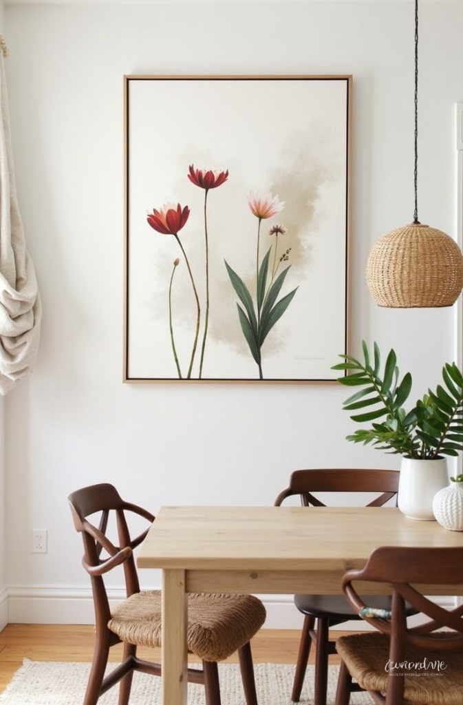 Create a Statement with Large-Scale Boho Art