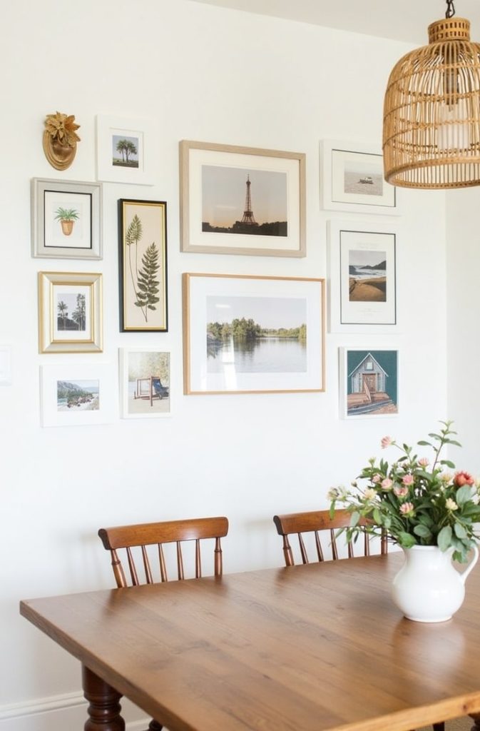 Curate a Gallery Wall with Eclectic Art