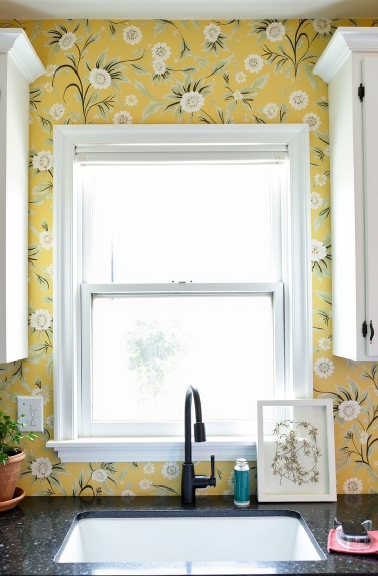 Eclectic Kitchen Wallpaper Swap-min