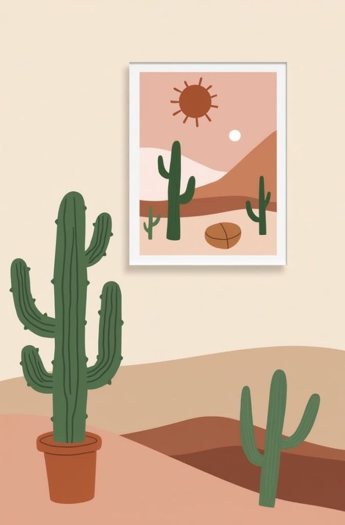 Embrace Desert-Inspired Boho Art