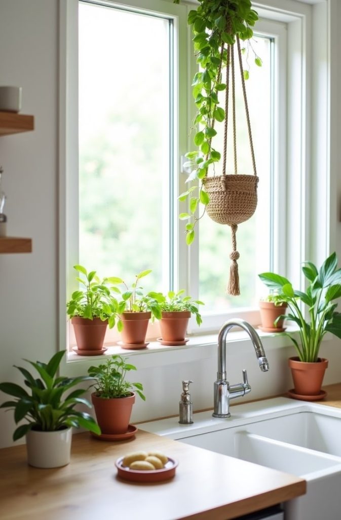 Greenery in Terracotta & Earthy Planters
