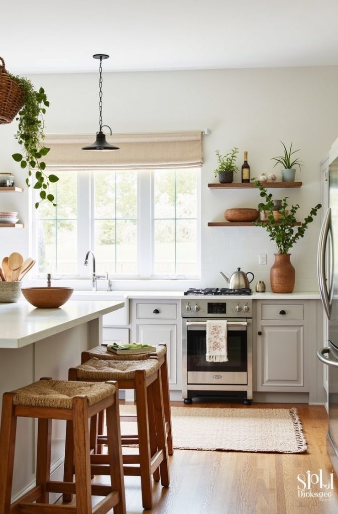 Highlight Natural Materials and Organic Textures