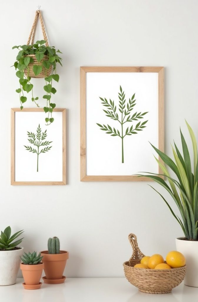 Incorporate Botanical and Nature-Inspired Art